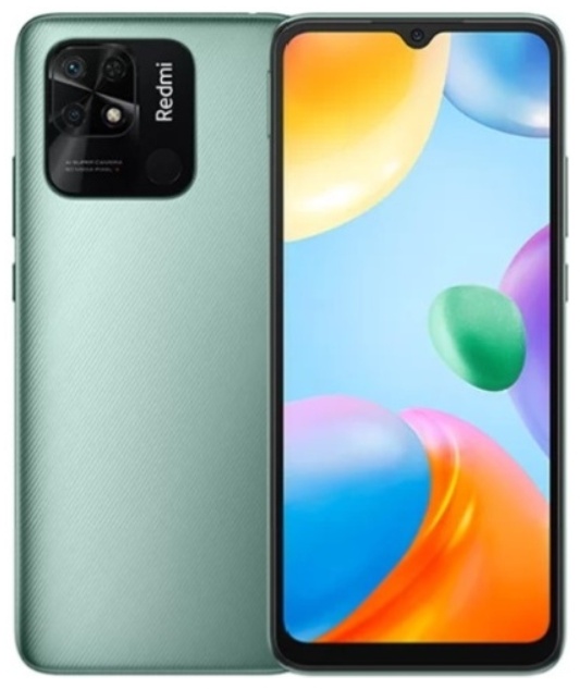 Смартфон Xiaomi Redmi 10C, 4/128GB, Mint Green (220333QAG/774423)