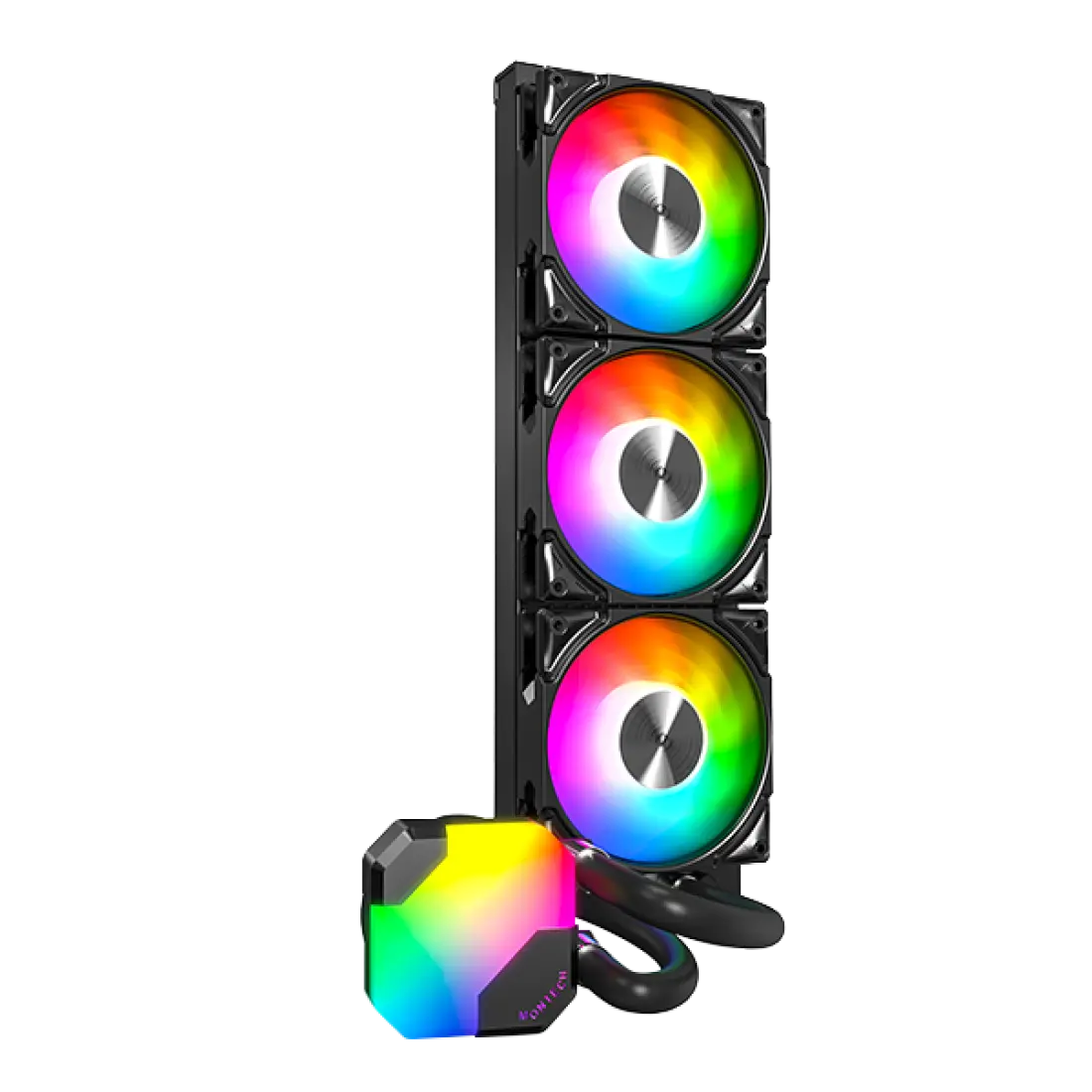 Водяное охлаждение для CPU Montech HyperFlow ARGB 360, Black (HyperFlow ARGB 360 (B))