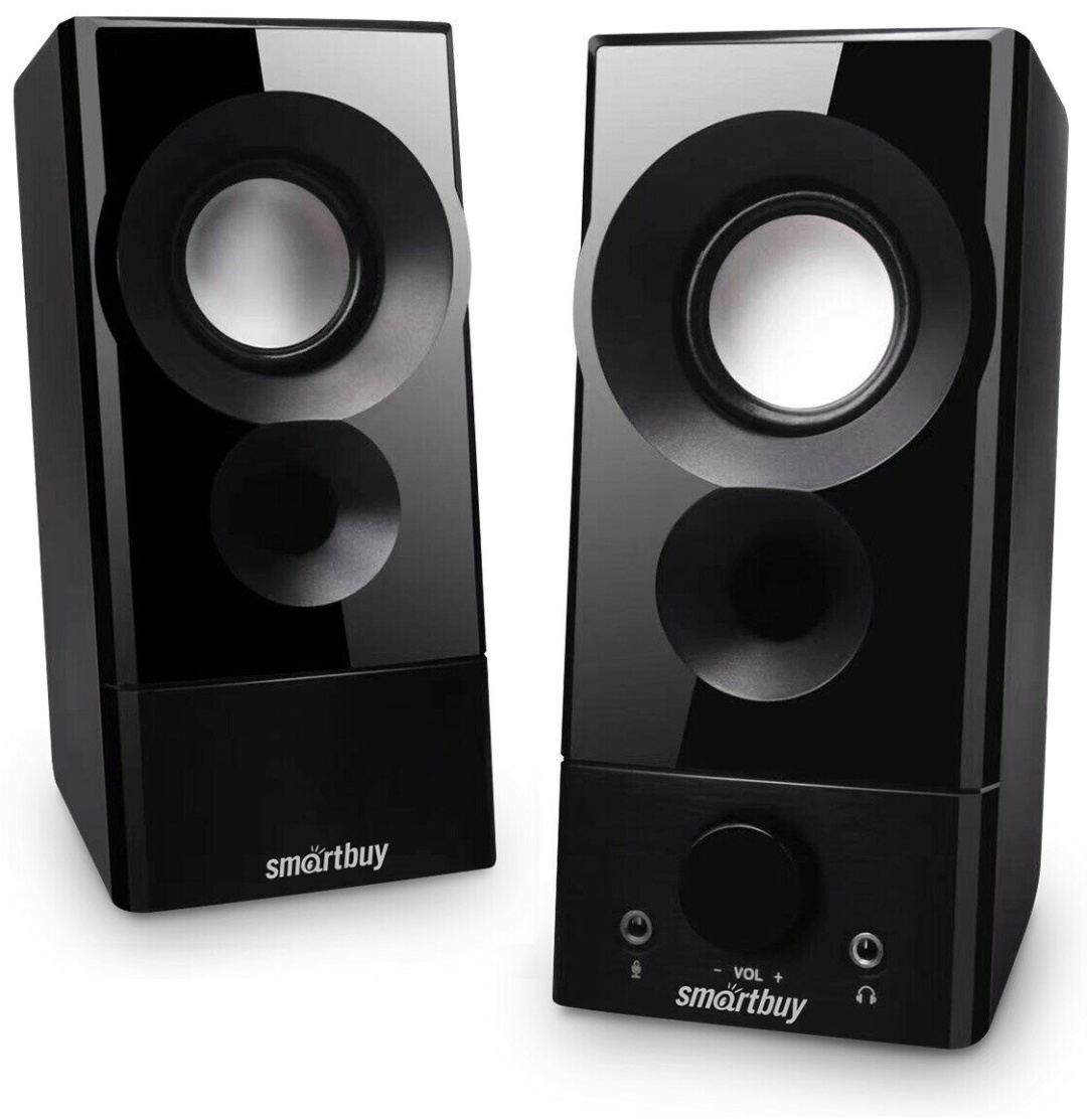 Акустическая система 2.1 SmartBuy W50, Черный (SBA-4900)
