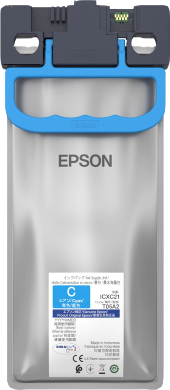 Контейнер с голубыми чернилами Epson C13T05A20N WORKFORCE PRO WF-C87XR CYAN XL (C13T05A20N)