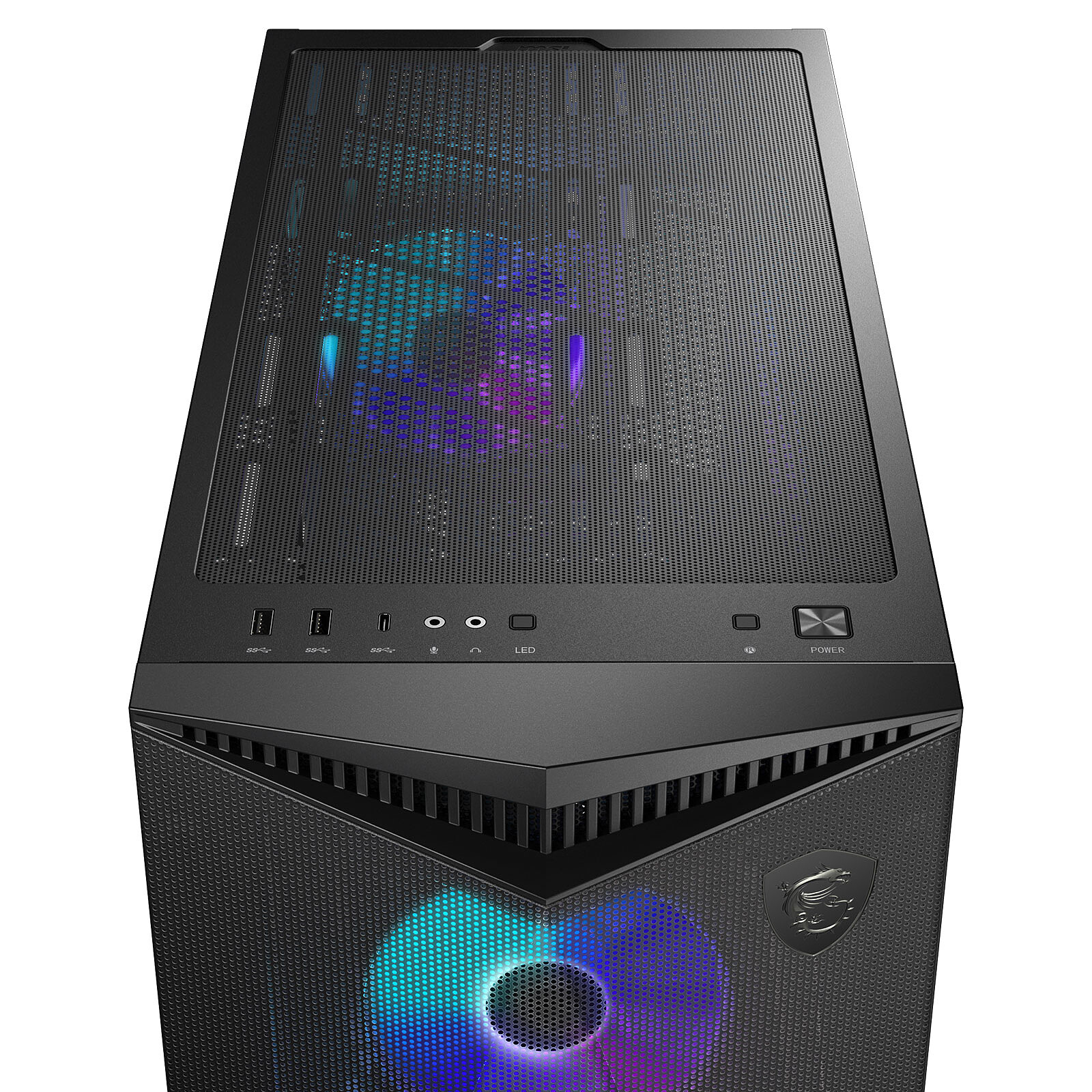 Компьютерный корпус MSI MPG GUNGNIR 300P AIRFLOW  (MPG GUNGNIR 300P AIRFLOW)