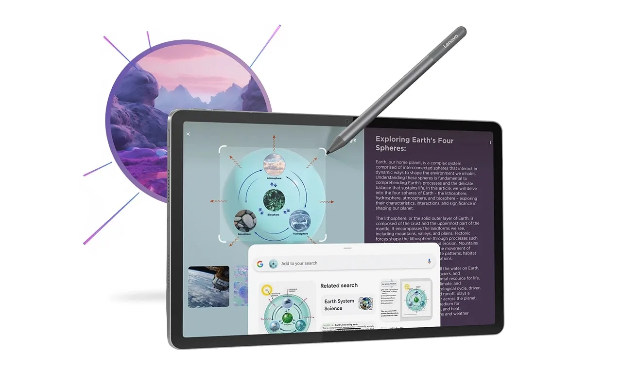 Планшет Lenovo Idea Tab TB336FU ACC  11" 8GB/128GB, Grey (Stylus, Case) (ZAFR0441UZ)