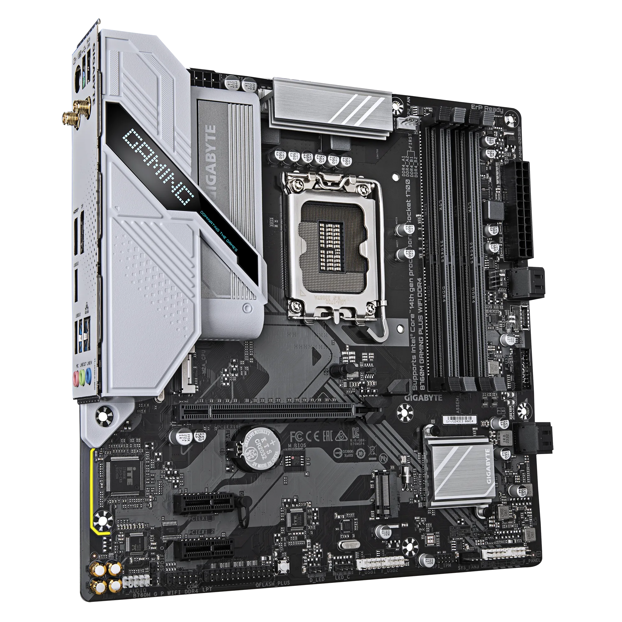Материнская плата GIGABYTE B760M GAMING PLUS WIFI DDR4  (B760M GAMING PLUS WIFI DDR4)