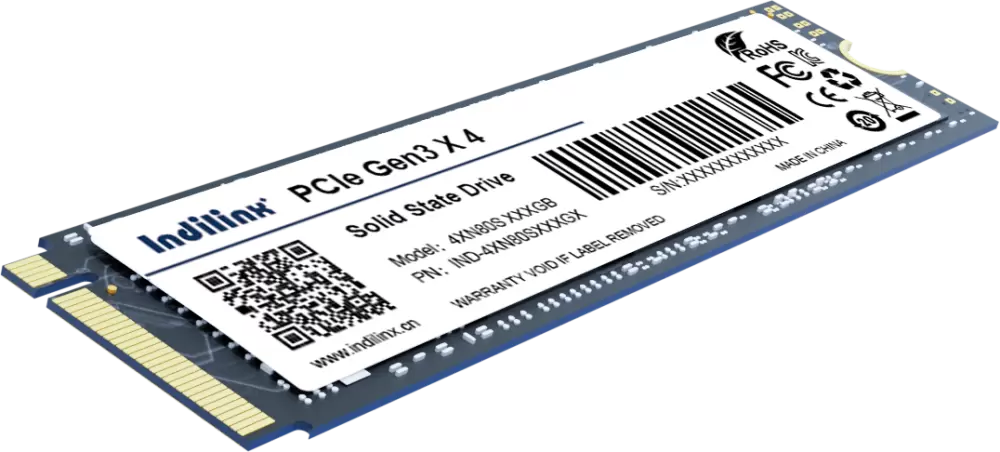 Твердотельный накопитель SSD Indilinx, 256Gb, M.2 2280, Gen3x4 (IND-4XN80S256GX)