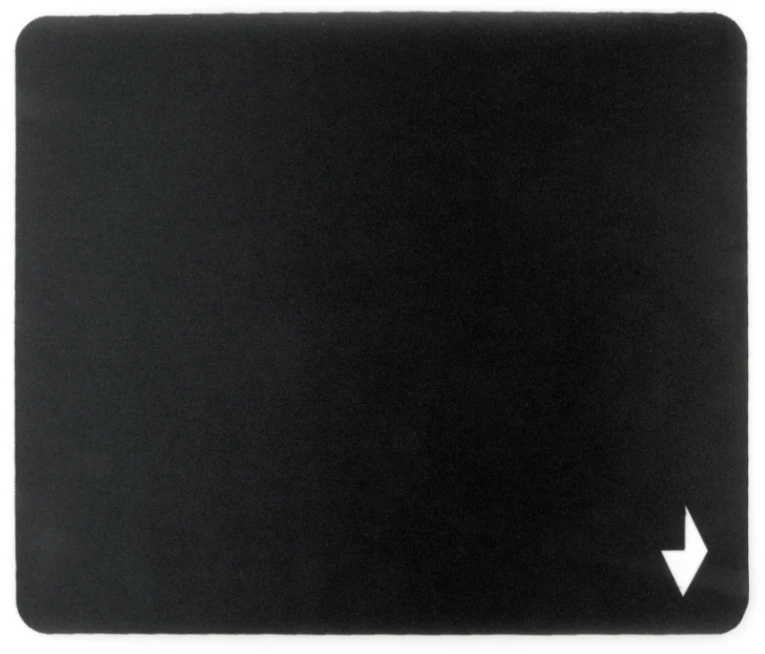 Коврик для мыши Gembird MP-BLACK-S, 220х180х1.2mm  (MP-BLACK-S)