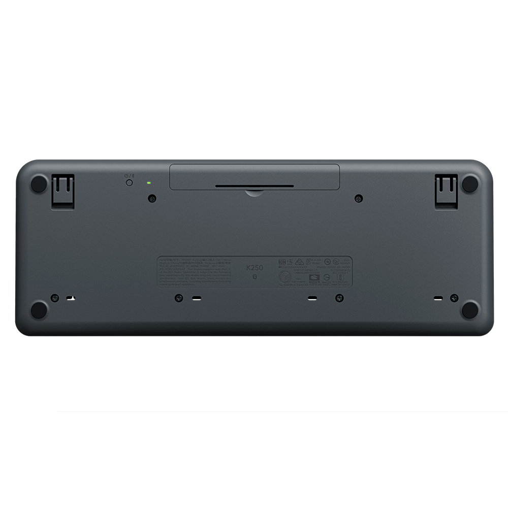 Клавиатура Logitech K250 Wireless, BT 5.1, Черный (920-013452)