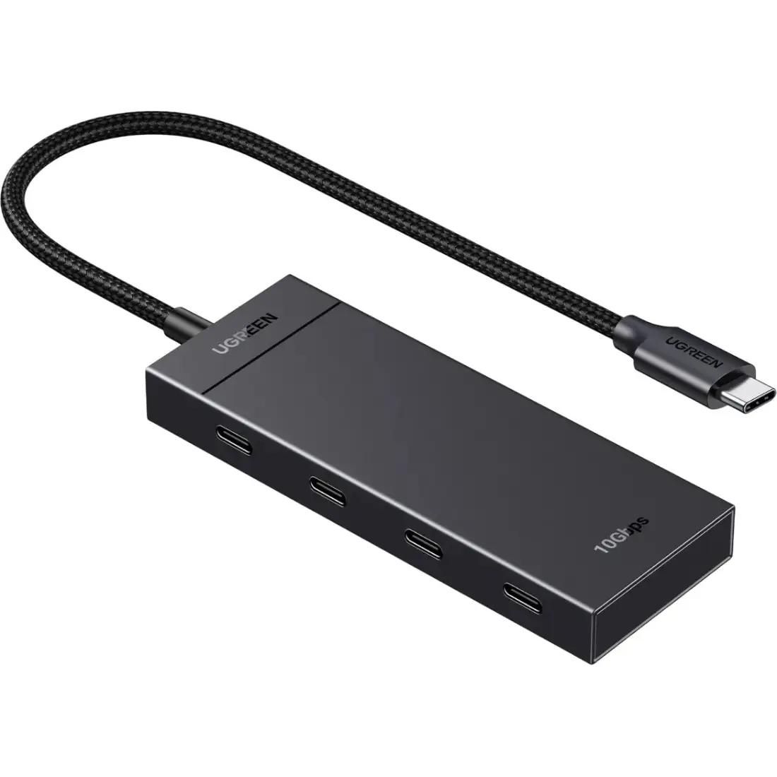 USB-хаб Ugreen CM806 USB 3.2 Type-C to 4хType-C 3.2 Black (35584)