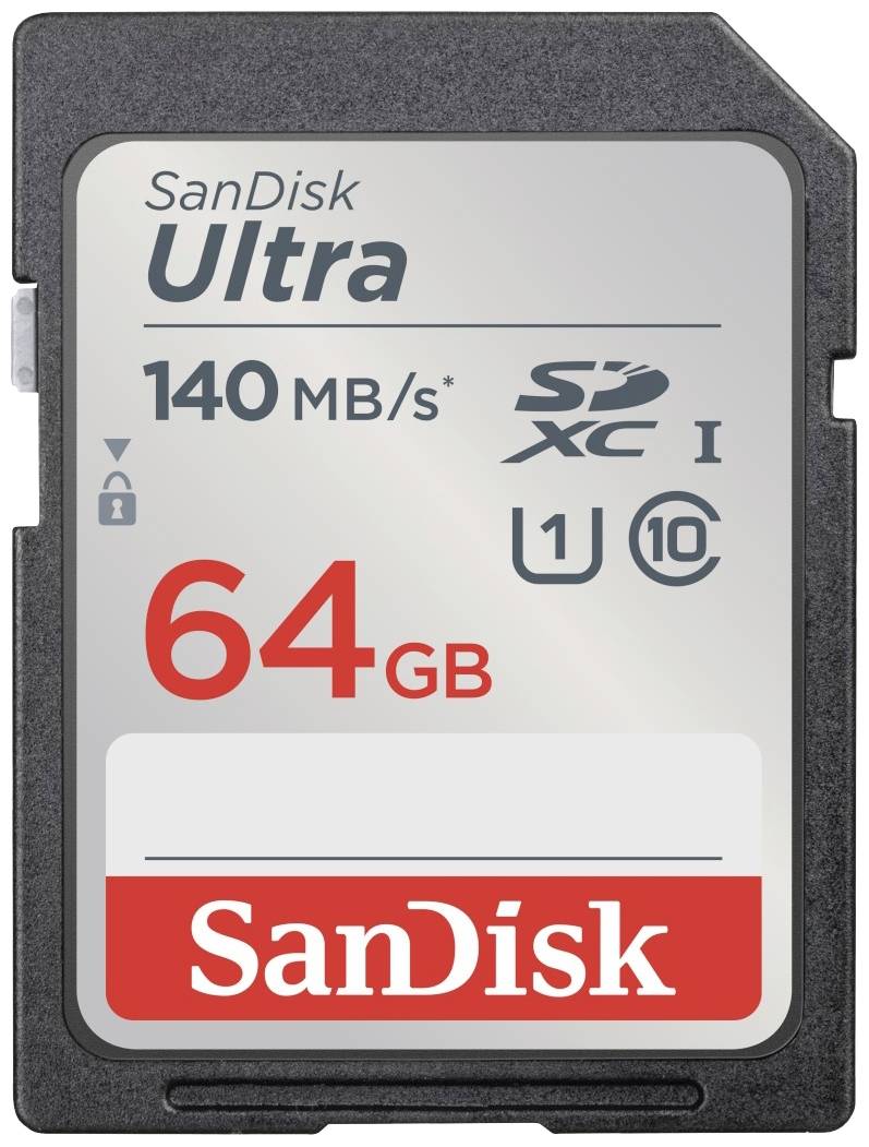 Карта памяти Sandisk Ultra 64GB SDXC (SDSDUNB-064G-GN6IN)