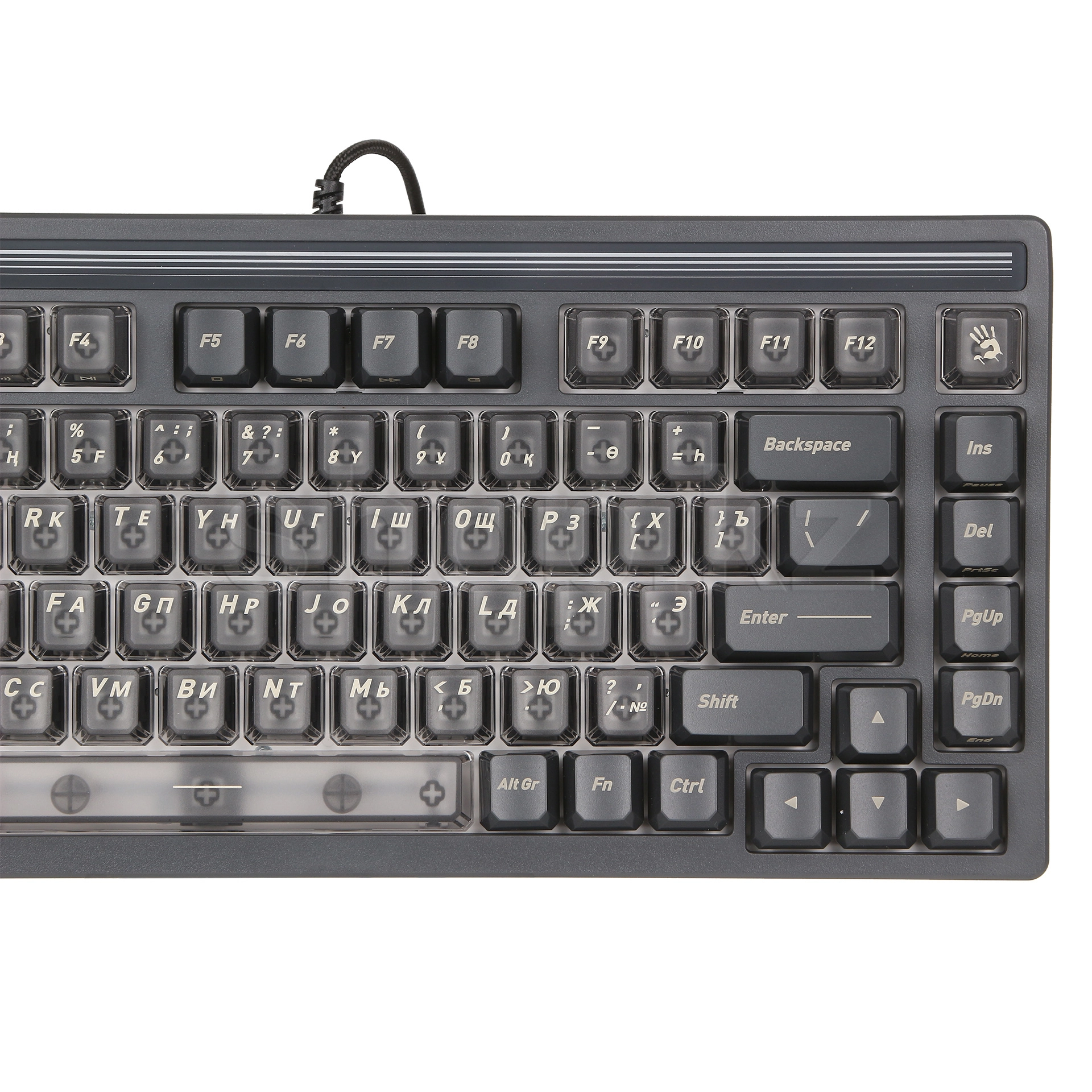 Клавиатура игровая Bloody LK72R, Sports Grey (LK72R Sports Grey)