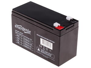  Аккумулятор Energenie BAT-12V7AH черный(BAT-12V7AH)
