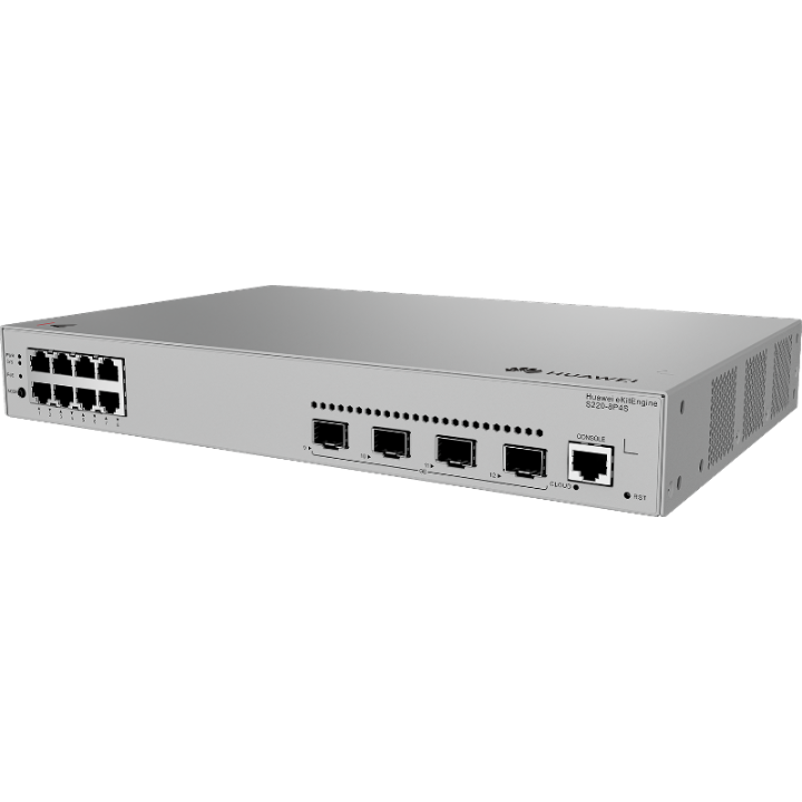 Коммутатор Huawei S220-8P4S (S220-8P4S) Коммутатор Huawei S220-8P4S (S220-8P4S)