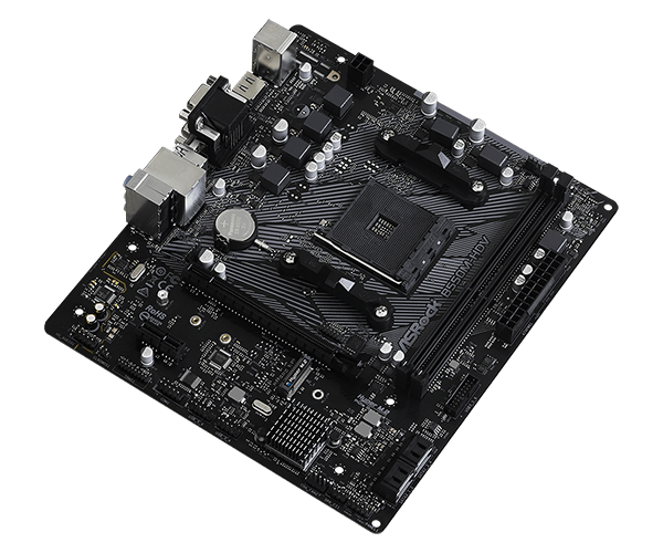 Материнская плата ASRock B550M-HDV, AM4 (90-MXBDJ0-A0UAYZ)