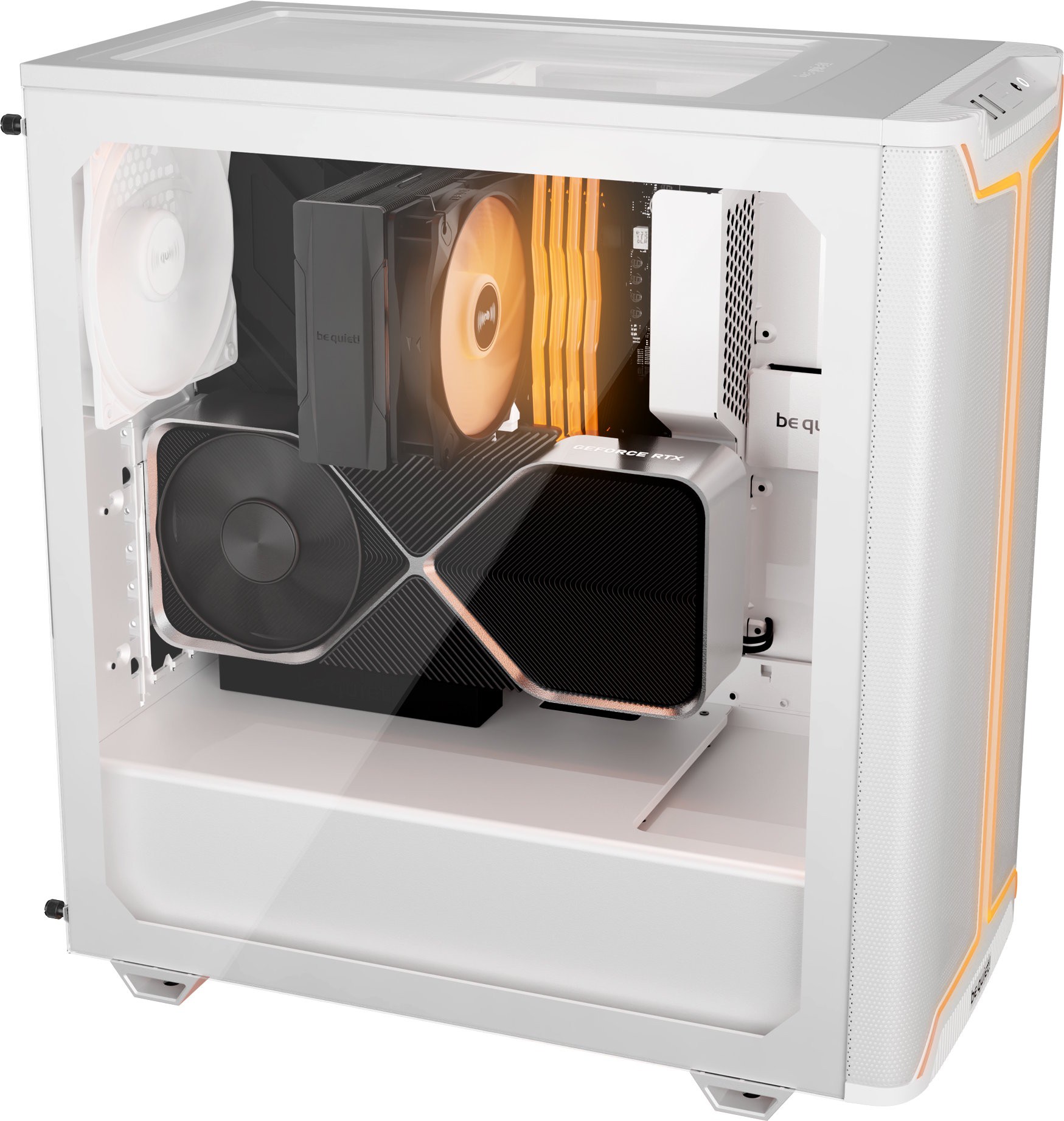 Компьютерный корпус Bequiet! Pure Base 501 DX White (BGW77)