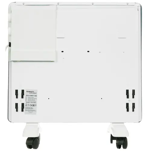Обогреватель Scarlett SCA H VER31 1000, 1000Вт, электроконвектор, White (SCA H VER31 1000)