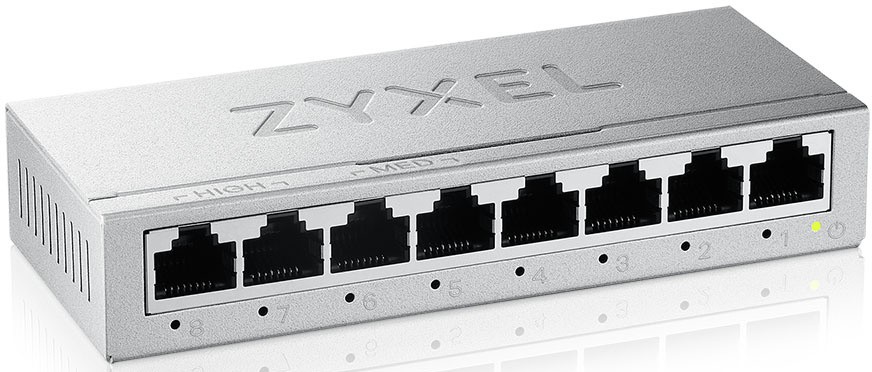 Коммутатор Zyxel GS-108B v5 (GS-108BV5-EU0101F) Коммутатор Zyxel GS-108B v5 (GS-108BV5-EU0101F)
