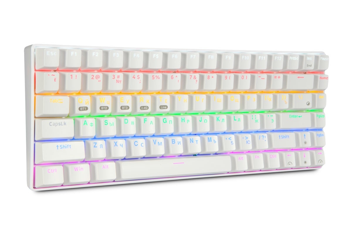 Клавиатура Gembird KBW-G520L white (KBW-G520L-white)