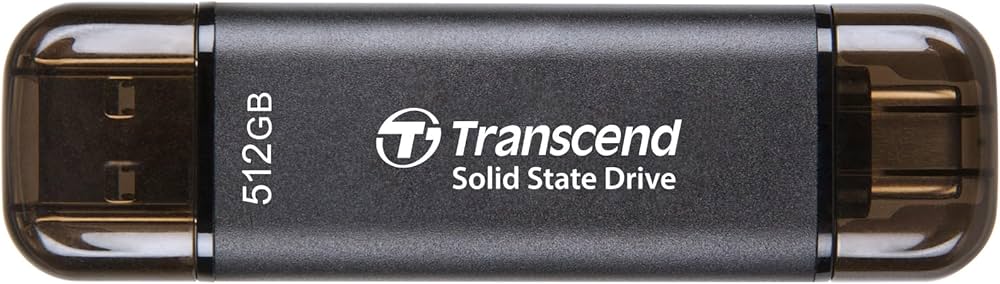 Жесткий диск SSD 512GB Transcend TS512GESD310C (TS512GESD310C)