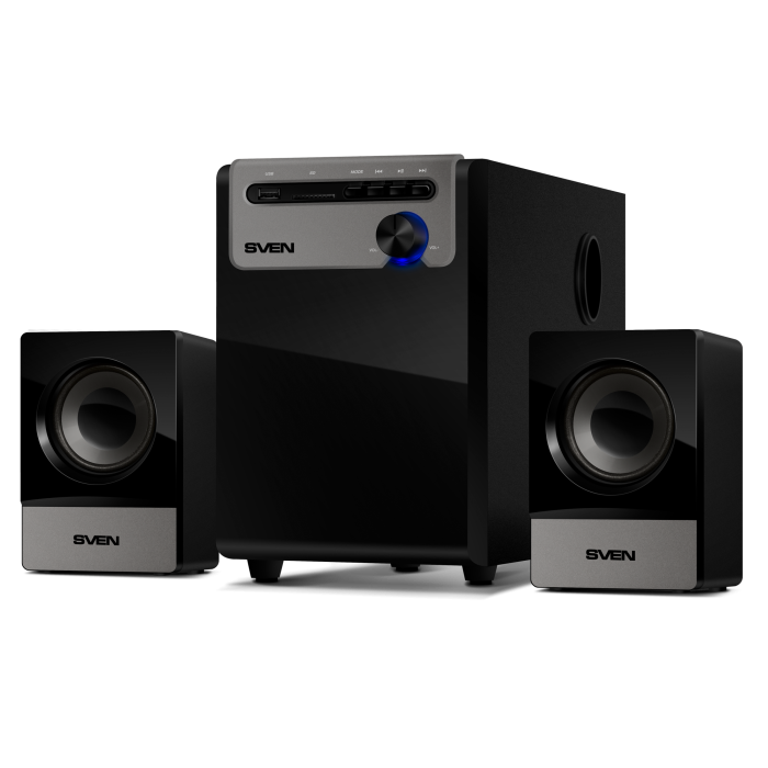 Колонки Sven MS-110 (MS-110 (2.1)-BLACK)