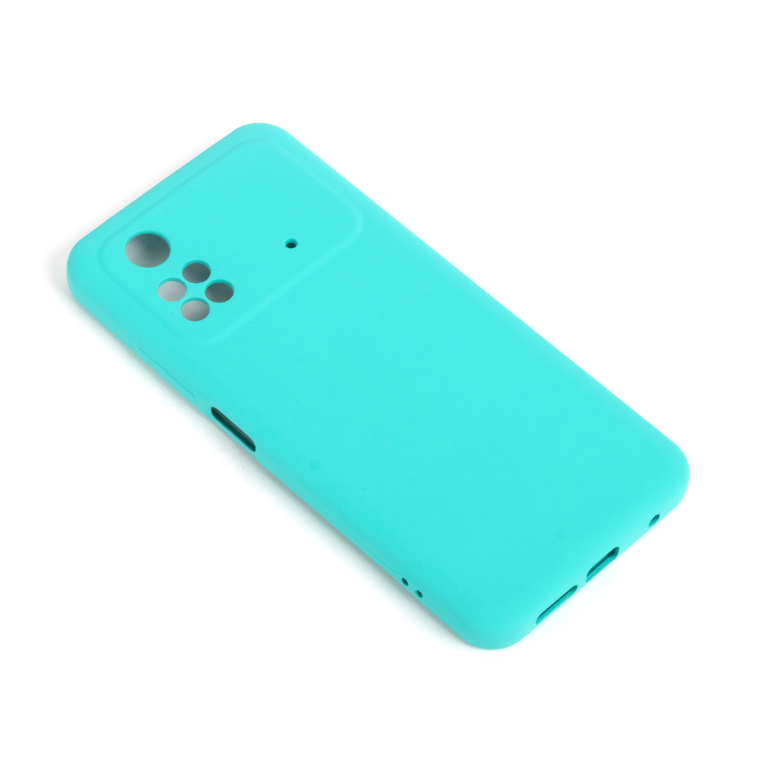  Чехол для телефона XG XG-HS129 для POCO M4 Pro Силиконовый Лазурный (XG-HS129)