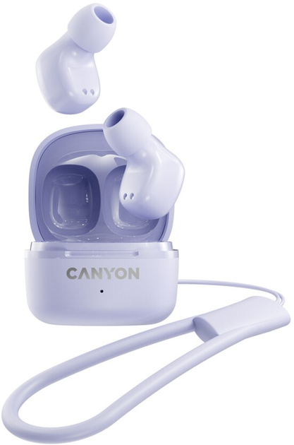 Наушники беспроводные Canyon TWS OnGo 4 mini, Purple (CNS-TWS4P)