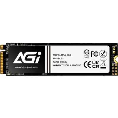 Твердотельный накопитель AGI AI198R, 256Gb M2 PCIe 3.0 x4, Read 1950 (AGI256G80AI198R-CB)