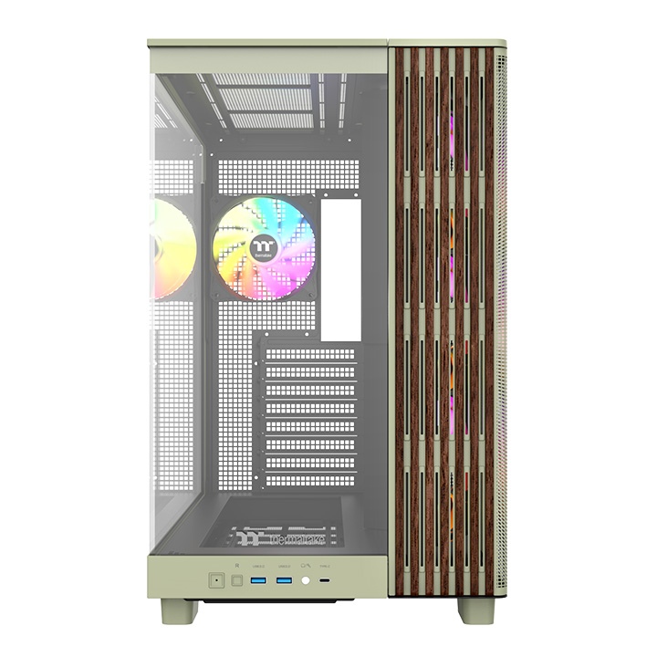 Компьютерный корпус Thermaltake View 380 XL WS ARGB - Matcha Green (CA-11E-00MEWN-WS)