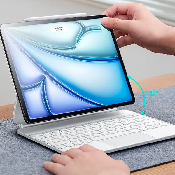 Клавиатура для планшета APPLE Magic Keyboard for iPad Air 11‑inch (M3) - White (MDFV4RS/A)