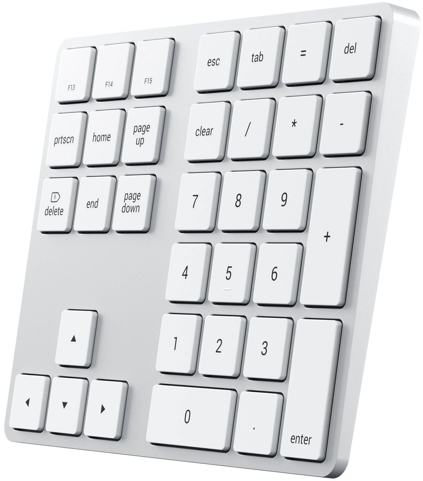 Числовой блок Satechi Aluminum Extended Keypad, Silver (ST-XLABKS)