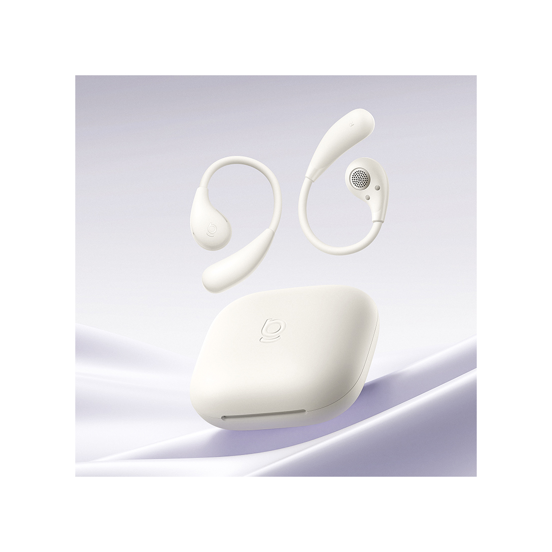 Наушники Baseus Bass BF1 Lite Open-Ear True Earbuds Starlight Off-White (A0102E03)