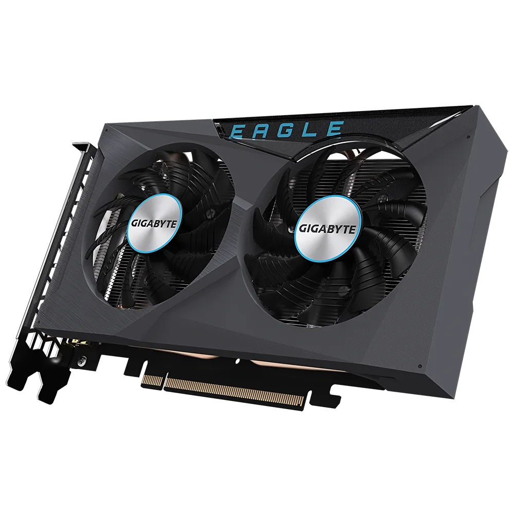 Видеокарта Gigabyte Radeon RX 6500 XT EAGLE 4G (GV-R65XTEAGLE-4GD)