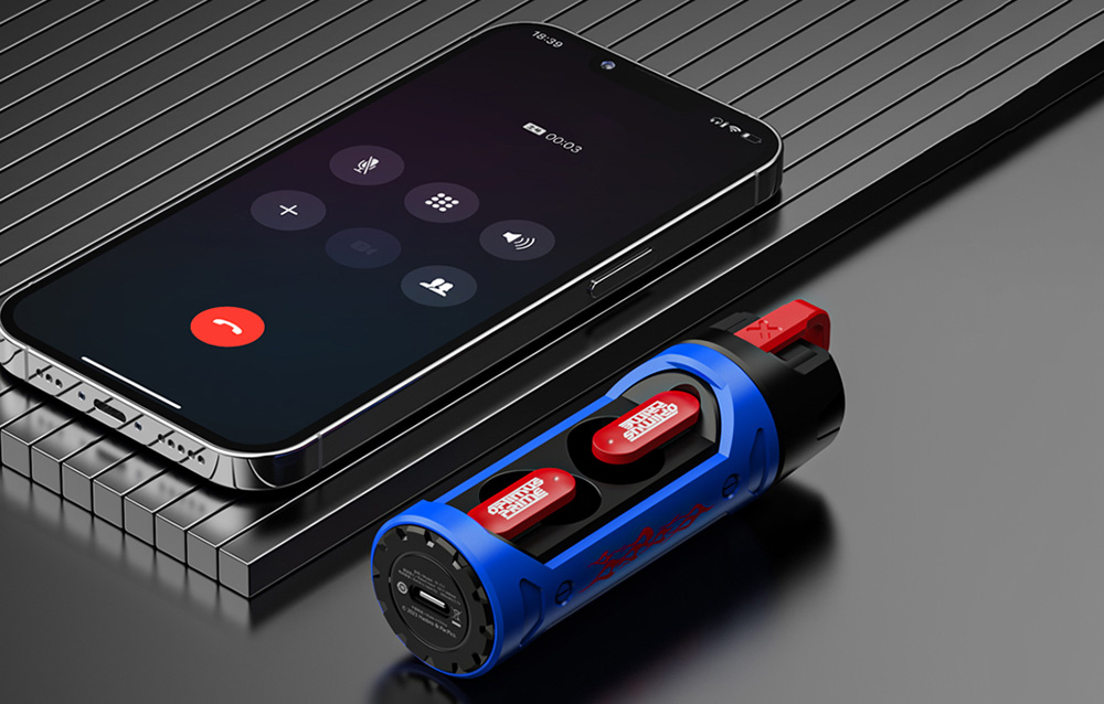 Наушники беспроводные TWS Transformers TF-T11, Blue (TF-T11_Blue)