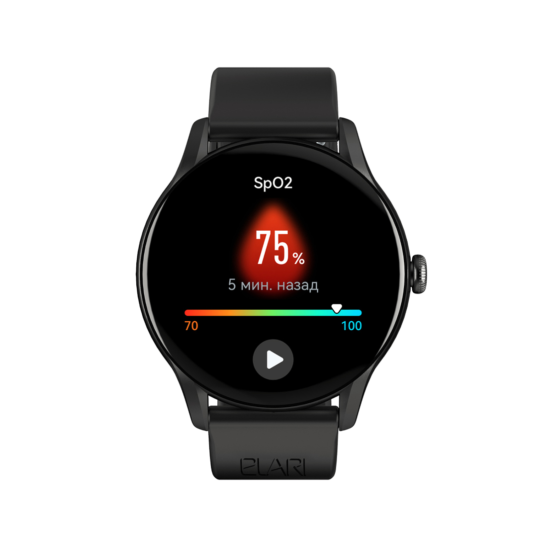 Смарт часы Elari Chrono Pro черный (KP-N2-BLACK)