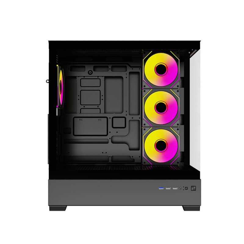 Корпус Wintek Tower 225-B TG, Black (225-B TG)