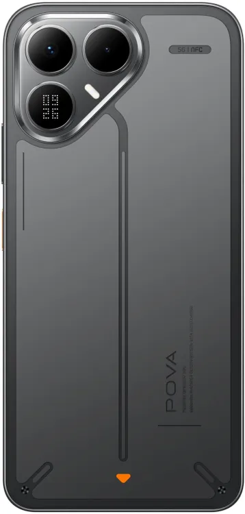 Смартфон TECNO Pova 8 5G, 256+8 GB Graphite Black (LK6/256/8GB/Graphite Black)