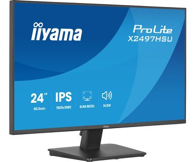 Монитор iiyama ProLite X2497HSU-B1 24" (X2497HSU-B1)