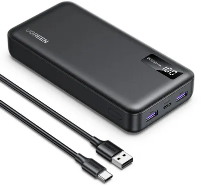 Портативный внешний аккумулятор Power bank Ugreen PB312 20000 mAh (95424B)