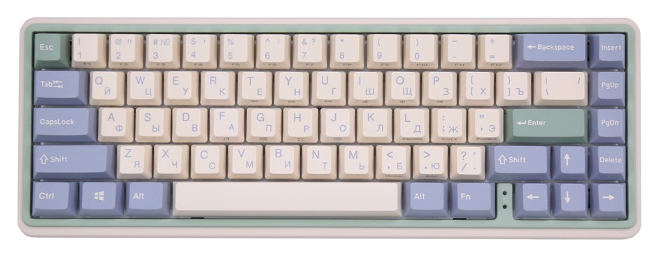 Клавиатура Varmilo Eucalyptus VXT67 Cherry Mx Brown (A42A046D3A5A06A039)