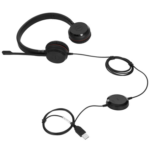 Гарнитура Jabra Evolve 20 SE MS Stereo, 2.1 m, Black (4999-823-369)