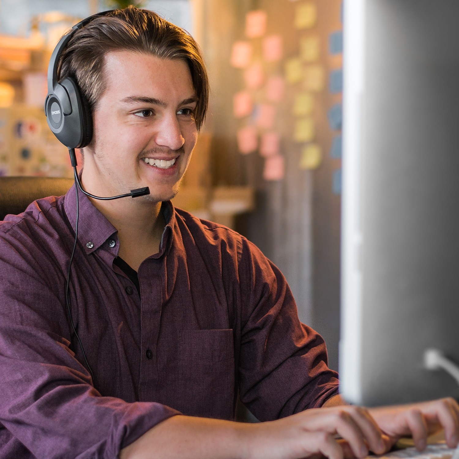 Гарнитура Koss SB42-USB, Grey-Black (SB42-USB)