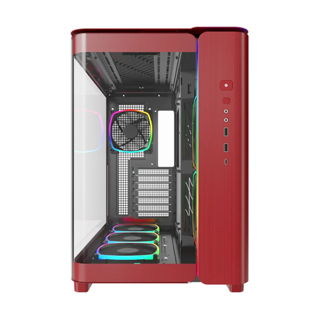 Корпус Montech KING 95 PRO, Красный (KING 95 PRO (Red))