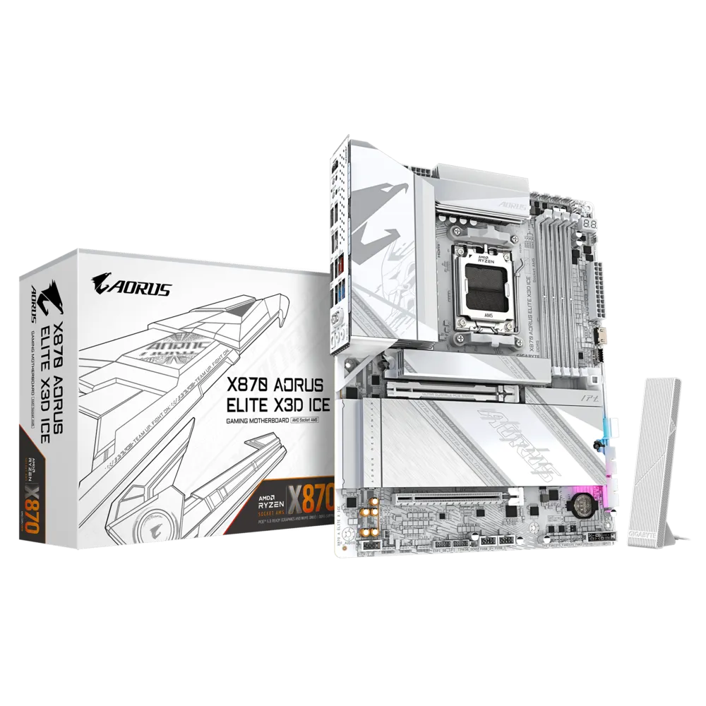 Материнская плата Gigabyte X870 Aorus Elite X3D ICE (X870 A ELITE X ICE)