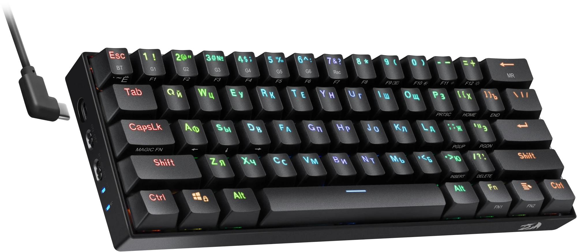 Клавиатура Redragon Draconic black (77696)