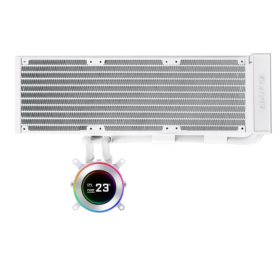 Водяное охлаждение для CPU Lian Li Hydroshift lI LCD-C 360N White (G89.GHS2LCD36W.00)