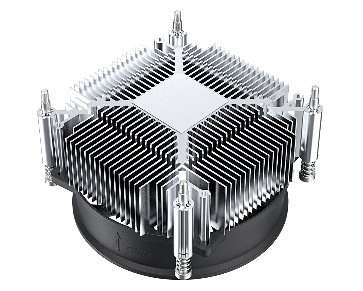 Кулер ID-Cooling DK-19 PWM, S1700, 95W, 9.2cm, 4pin, Al, 600-2200rpm, 45.8CFM, 25.8dB (ID-CPU-DK-19 PWM/S1700)