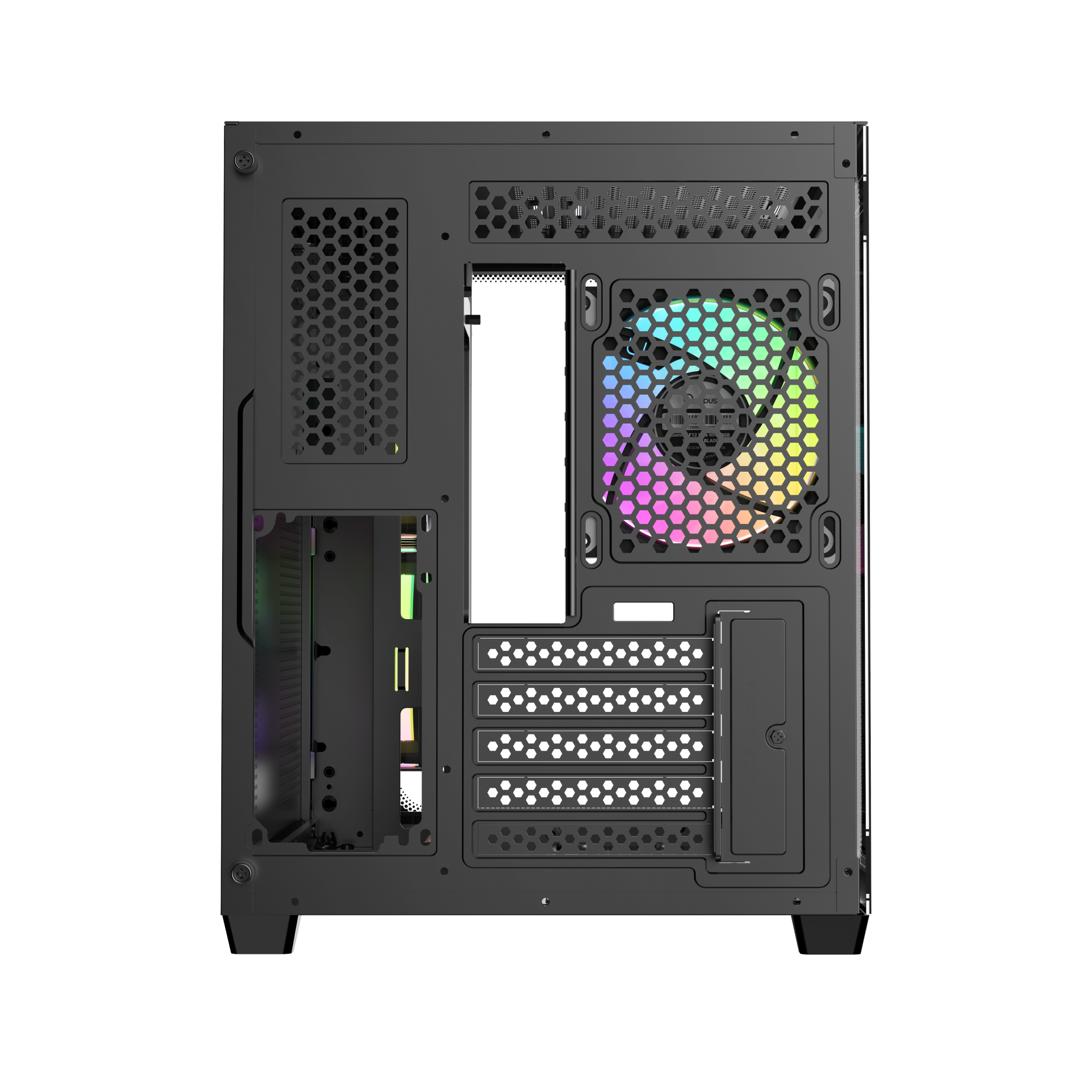 Корпус Ocypus Iota C50 BK Curve ARGB Digital (Iota-C50-BKD300CD-GL)