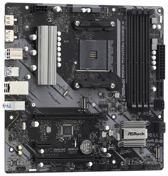 Материнская плата B550M PHANTOM GAMING 4 (B550M PHANTOM GAMING 4)