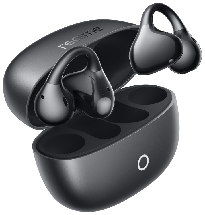 НАУШНИКИ REALME RMA2418 BUDS CLIP ЧЁРНЫЙ (6941764477667)
