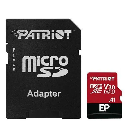  Карта памяти SDXC Patriot, 256GB (PEF256GEP31MCX)