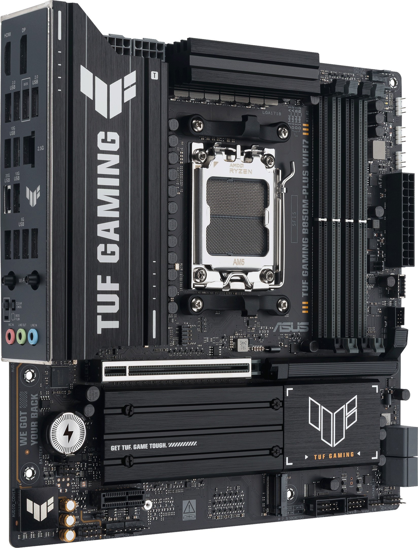 Материнская плата ASUS TUF GAMING B850M-PLUS WIFI7 (TUF GAMING B850M-PLUS WIFI7)