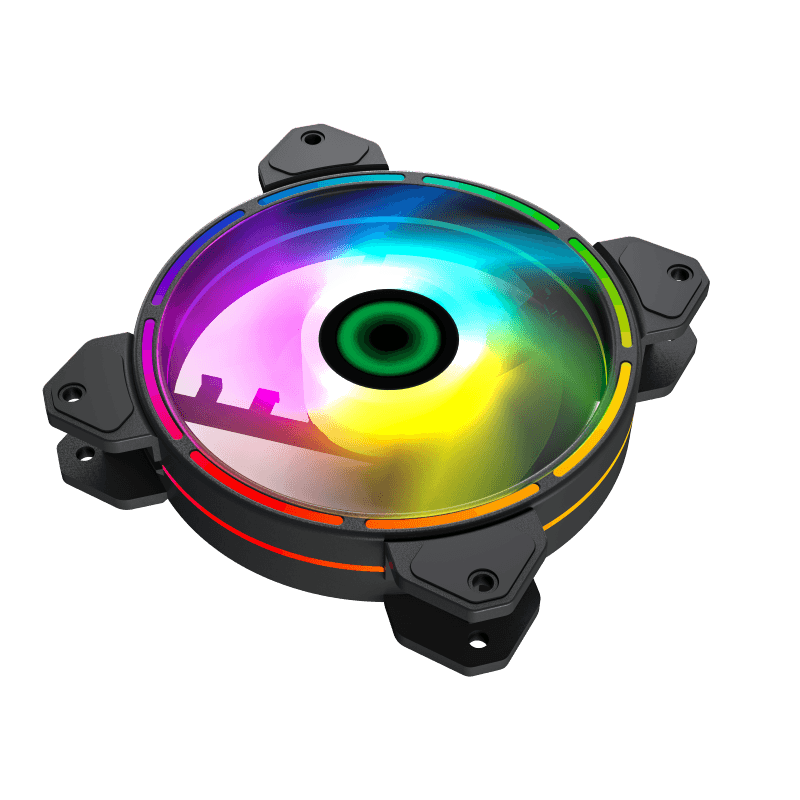 Вентилятор для корпуса GameMax FN-12Rainbow-D ARGB (FN-12RAINBOW-D ARGB)